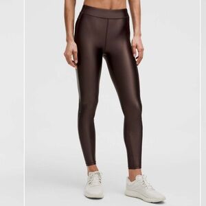 NWT lululemon Satin Shine HR Tight 28” Leggings- Size 2. Color- Espresso